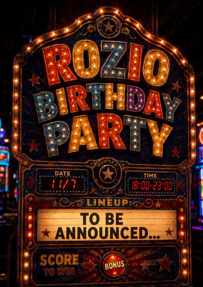 Rozio birthday party